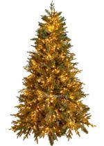 Елка с гирляндой «Валерио» (Литая+пвх) 240 см / 2,4 м