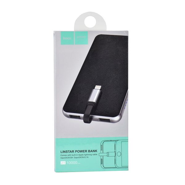 Hoco Linstar J1 10000mAh 2XUSB – внешний аккумулятор с Lightning