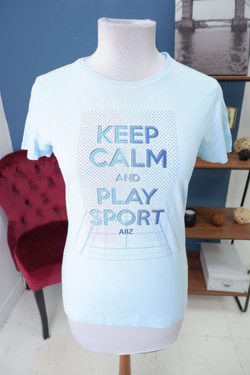 Футболка Allz с принтом 46 размер