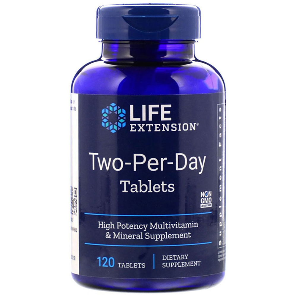 Life Extension Two-Per-Day (120 табл.)