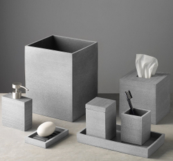 Косметическая ёмкость с крышкой Kassatex Slate ASE-CJ-G