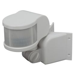 Датчик движения ЭРА MD 014 белый угол охвата 220° дальность обнаружения 10 м 200Вт IP44