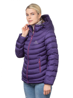Куртка женская HISPO Лив, цвет: фиолетовый, AW22-2-002/3, р. M (46)