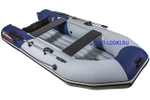 Таймень NX 2900 НДНД серый-синий (Лодка пвх под мотор)