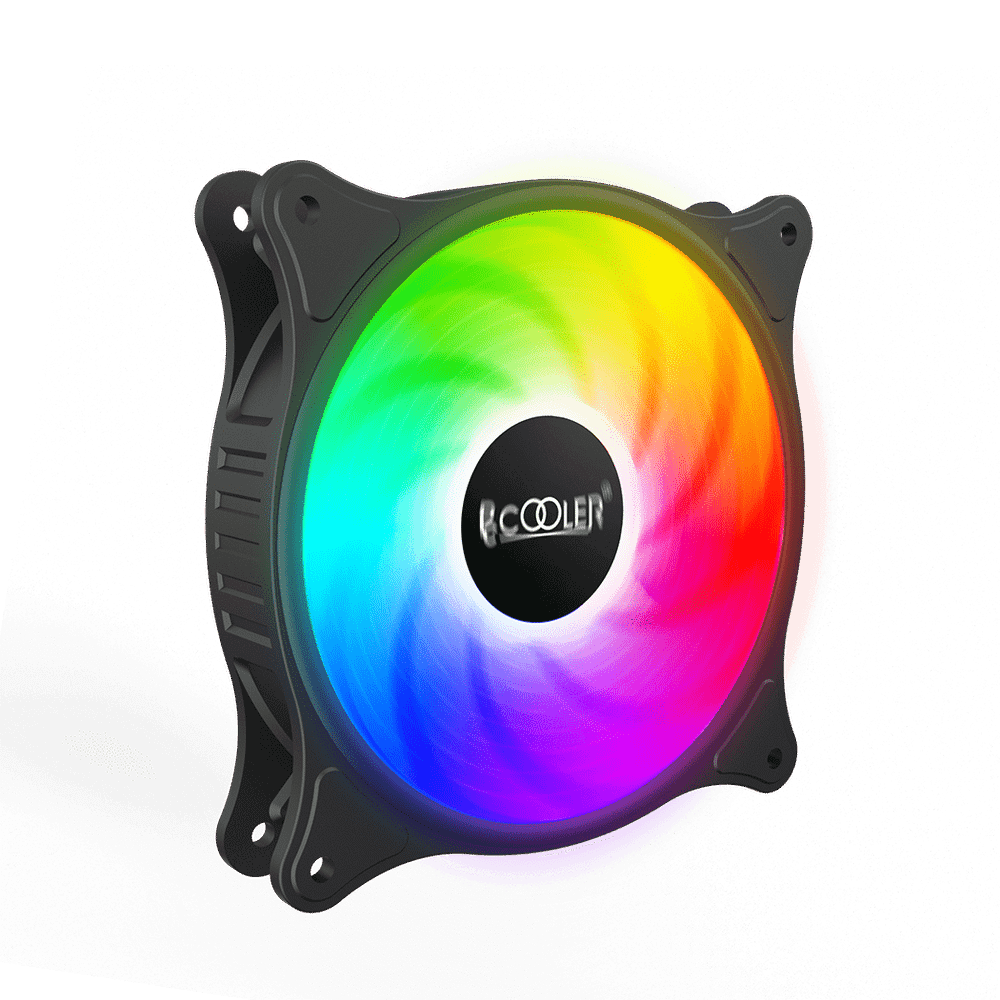 Вентилятор для корпуса PCCooler FX 120 ARGB BK 1x(120x120x25mm) 1000-2000 RPM 52,79CFM Black