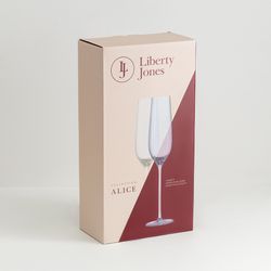 Набор бокалов для шампанского Alice в подарочной упаковке, 200 мл, 2 шт.