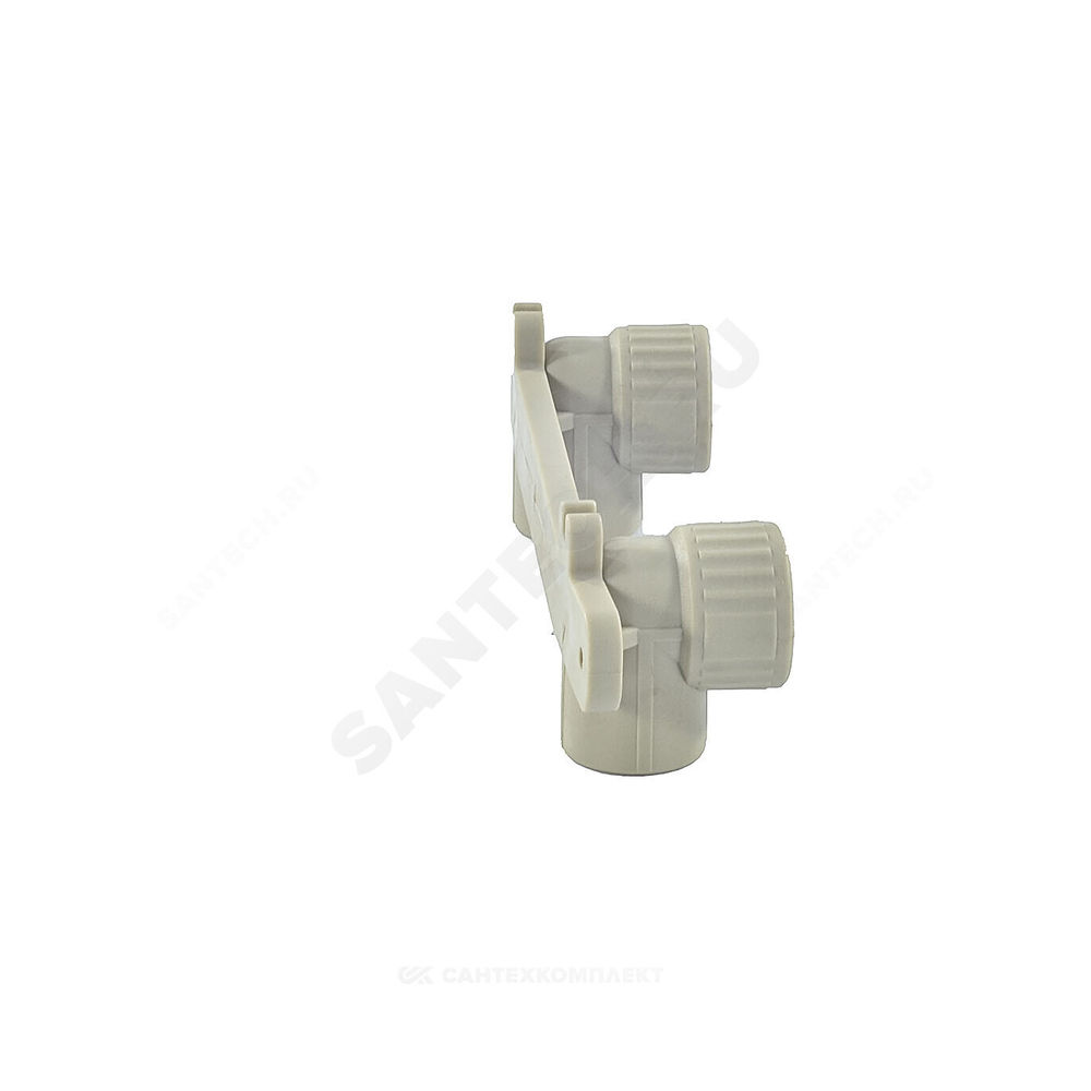 Планка монтажная PP-R серая Дн 20х1/2" ВР под смеситель VALFEX 10124020Г