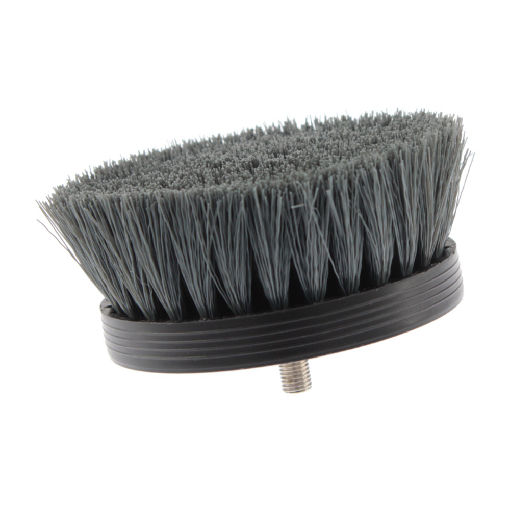 SGCB Pneumatic Carpet Brush Grey - щетка-насадка на дрель для чистки текстиля средней жескости, 90мм