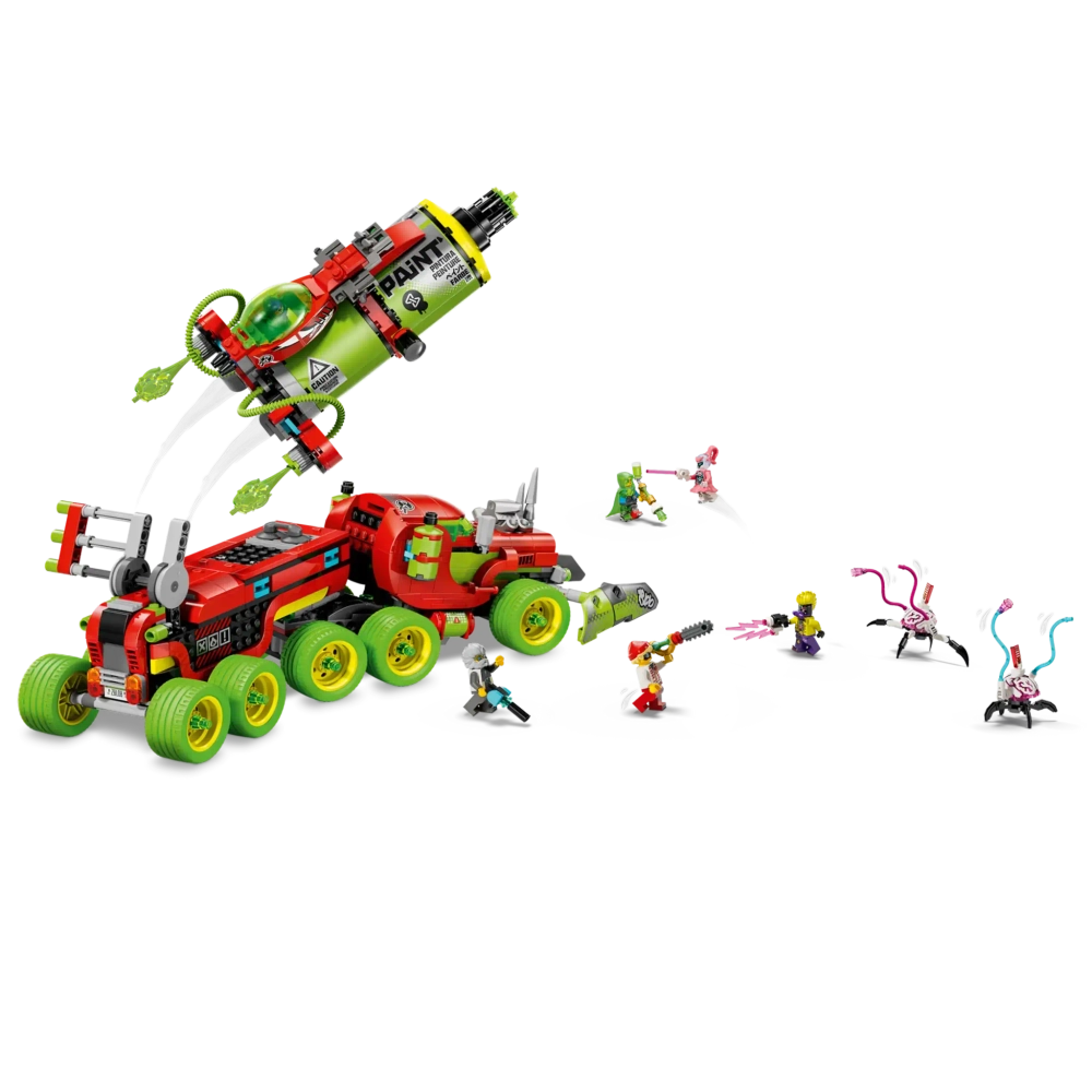 Конструктор LEGO DREAMZzz 71499 Грузовик Матео с краской из баллончика