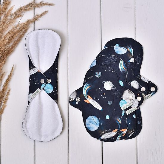 Многоразовая прокладка ZEERO Ночная "Галактика"