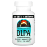 Source Naturals, DLPA, 120 таблеток
