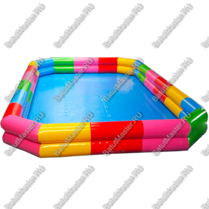 Надувной бассейн «Радуга» 8*8*0,65 м