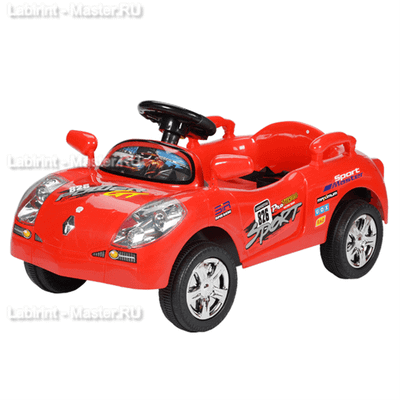 Детский электромобиль "MalinaBay HT-99826" красный