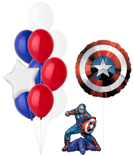 Набор шаров Капитан Америка | 0132