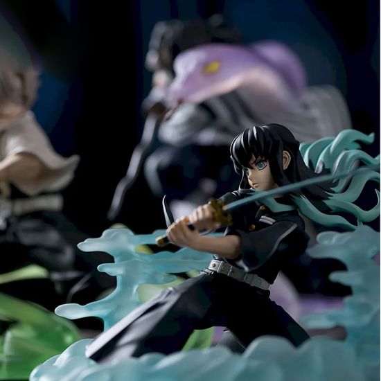 Фигурка аниме SEGA Клинок рассекающий демонов Муичиро Токито Muichiro Tokito 11см 28772 / фигурка Сега по мотивам аниме "Клинок рассекающий демонов", Муичиро Токито