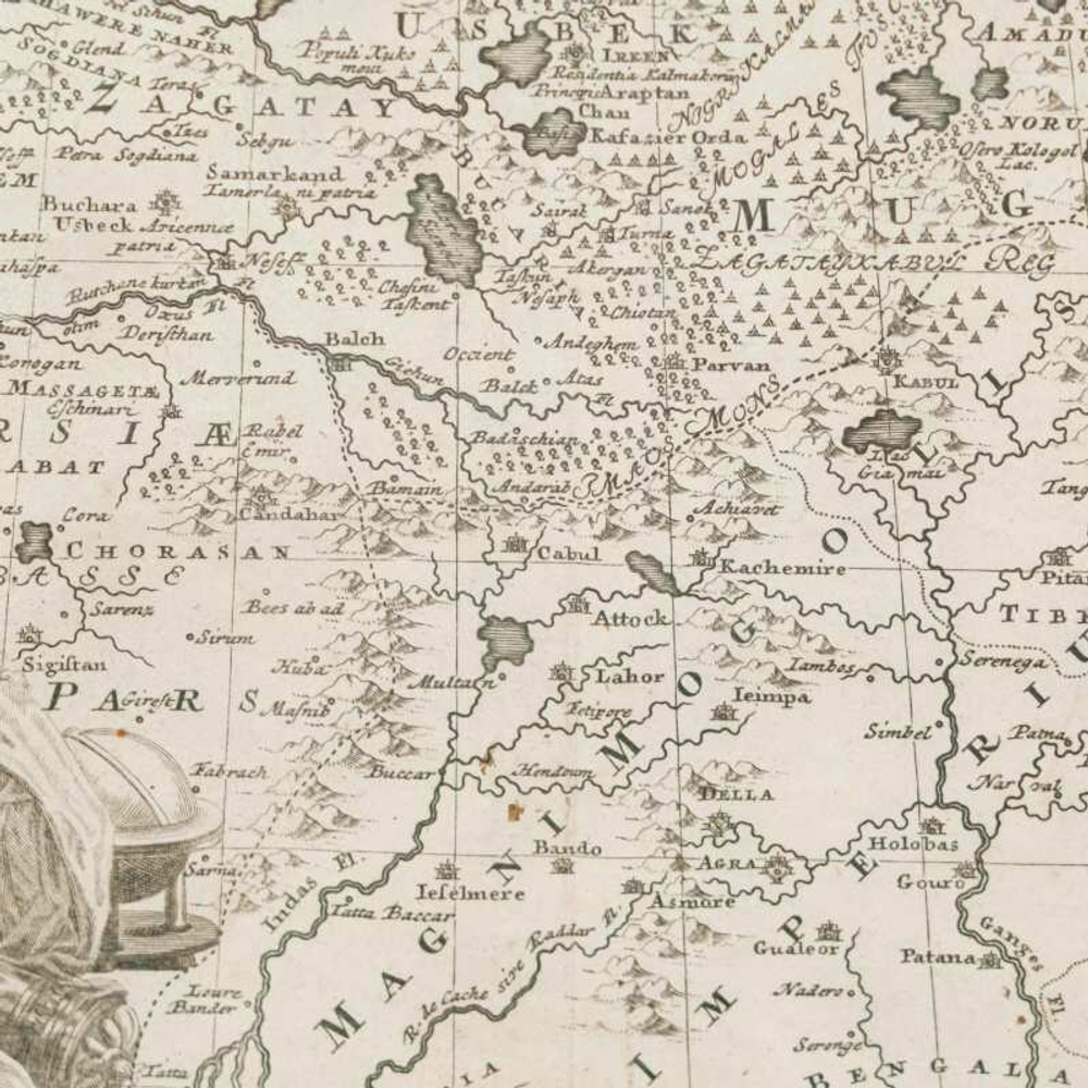 Общая новейшая карта всей Российской Империи