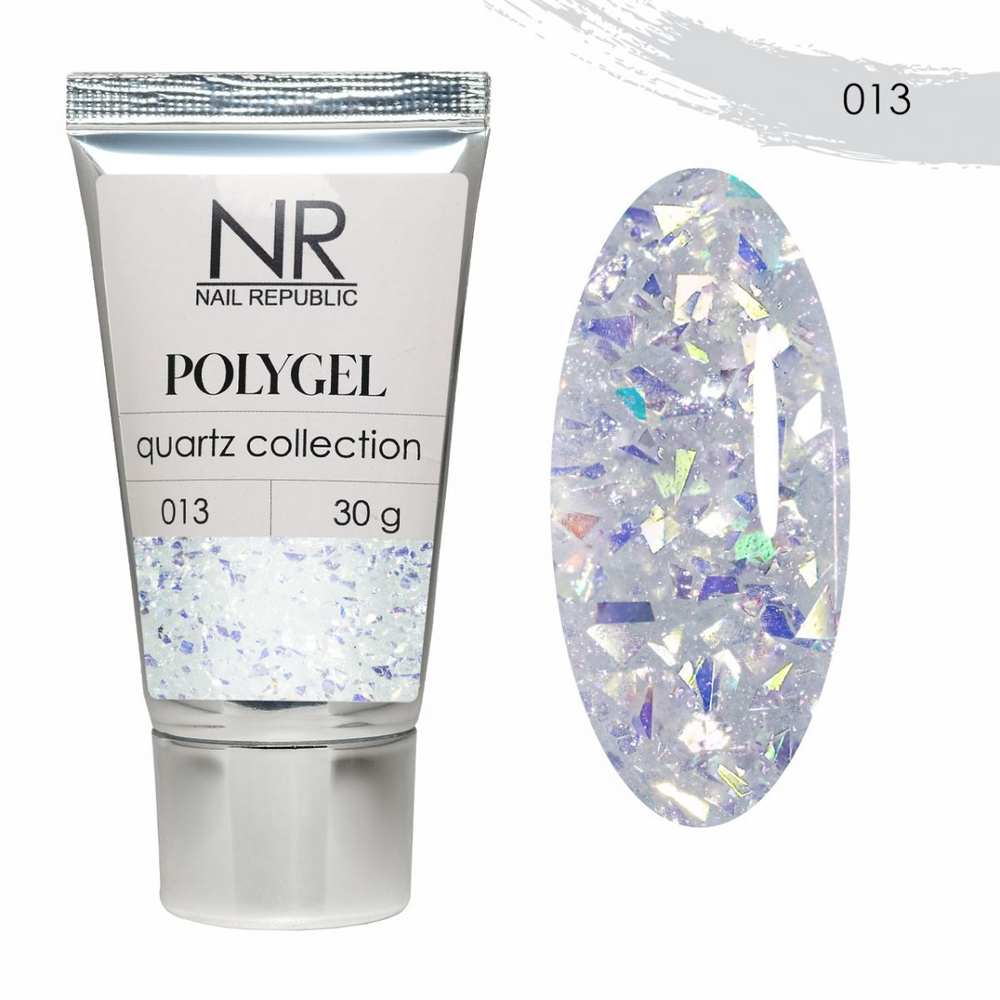 Nail Republic Polygel 013 Quartz collection, 30 гр