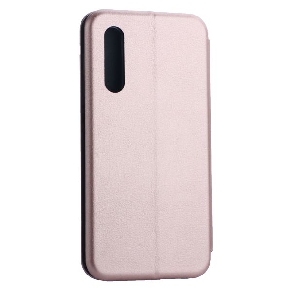 Чехол-книжка кожаный Innovation Case для Xiaomi Mi 9 (6.39") Розовое золото