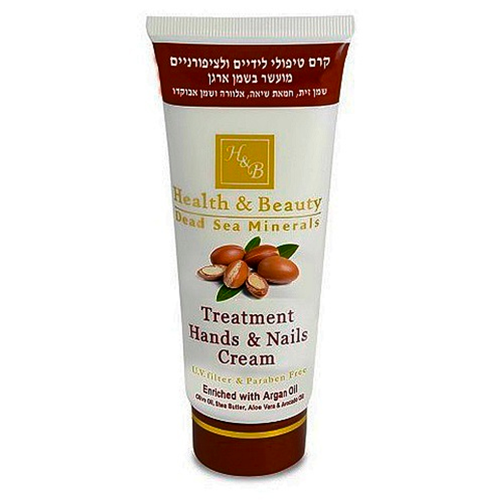 Крем для рук и ногтей с маслом Аргана Health&Beauty 180мл
