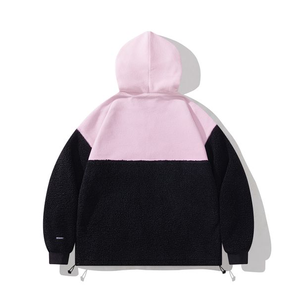 Худи Little Lamb черный/пурпурный - фото 4