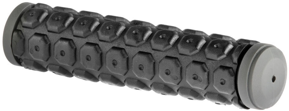 Грипсы VLG-184D2 Velo 130мм чёрно-серые