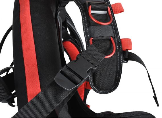 Жилет-компенсатор BCD Seac Modular Оne size Тип-крыло красный