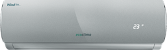Настенная сплит-система Ecoclima ECW/I-09QCG + EC/I-09QC, серебристый