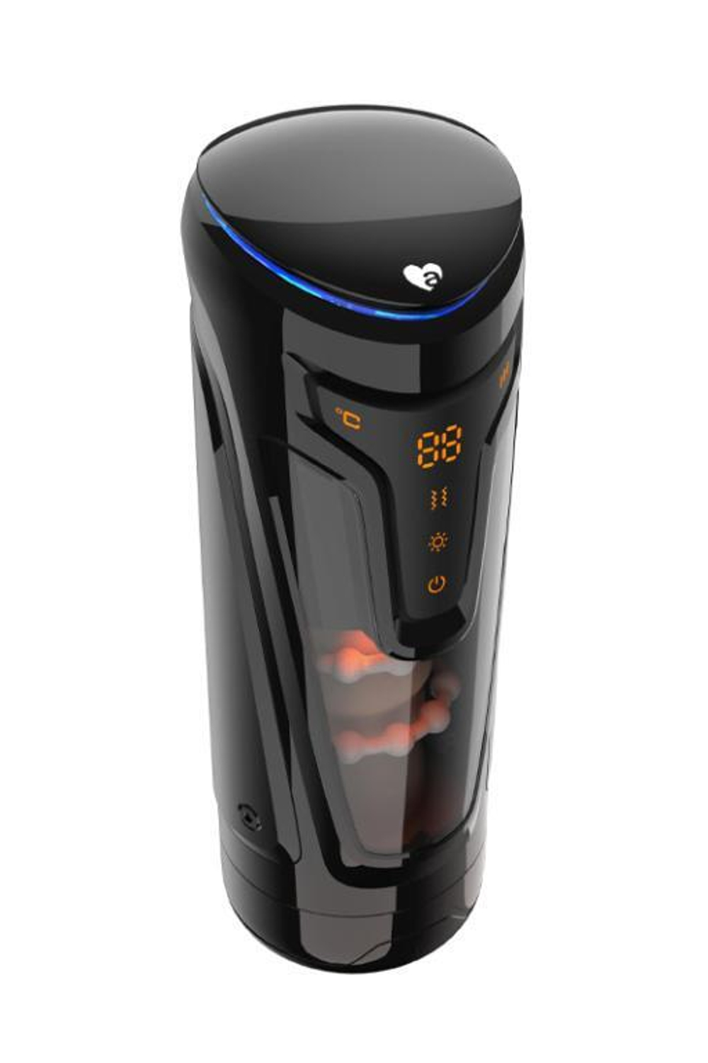 Инновационный мастурбатор Amovibe Warrior с пенетрацией и массажем бусинами