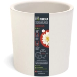 Горшок для цветов с дренажной вставкой Genius 6,6л (d217, h215мм)(молочный)