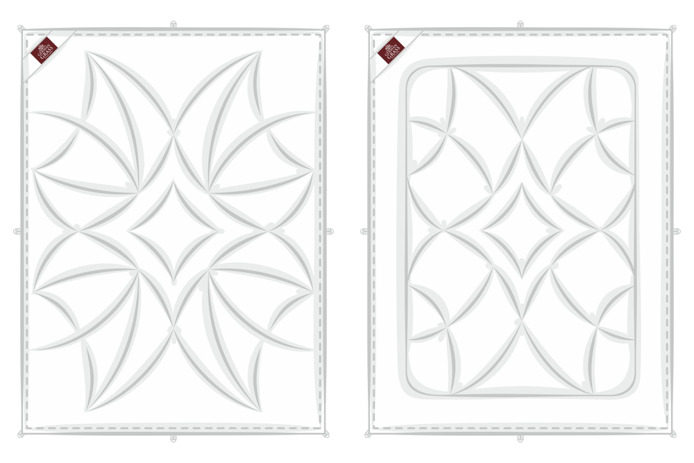 Одеяло двойное 150х200 German Grass Alliance Down&Cashmere