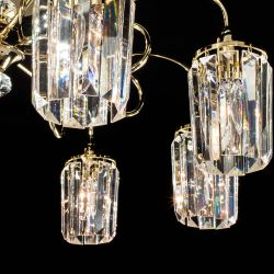 Citilux Синди CL330182 Люстра хрустальная Золото