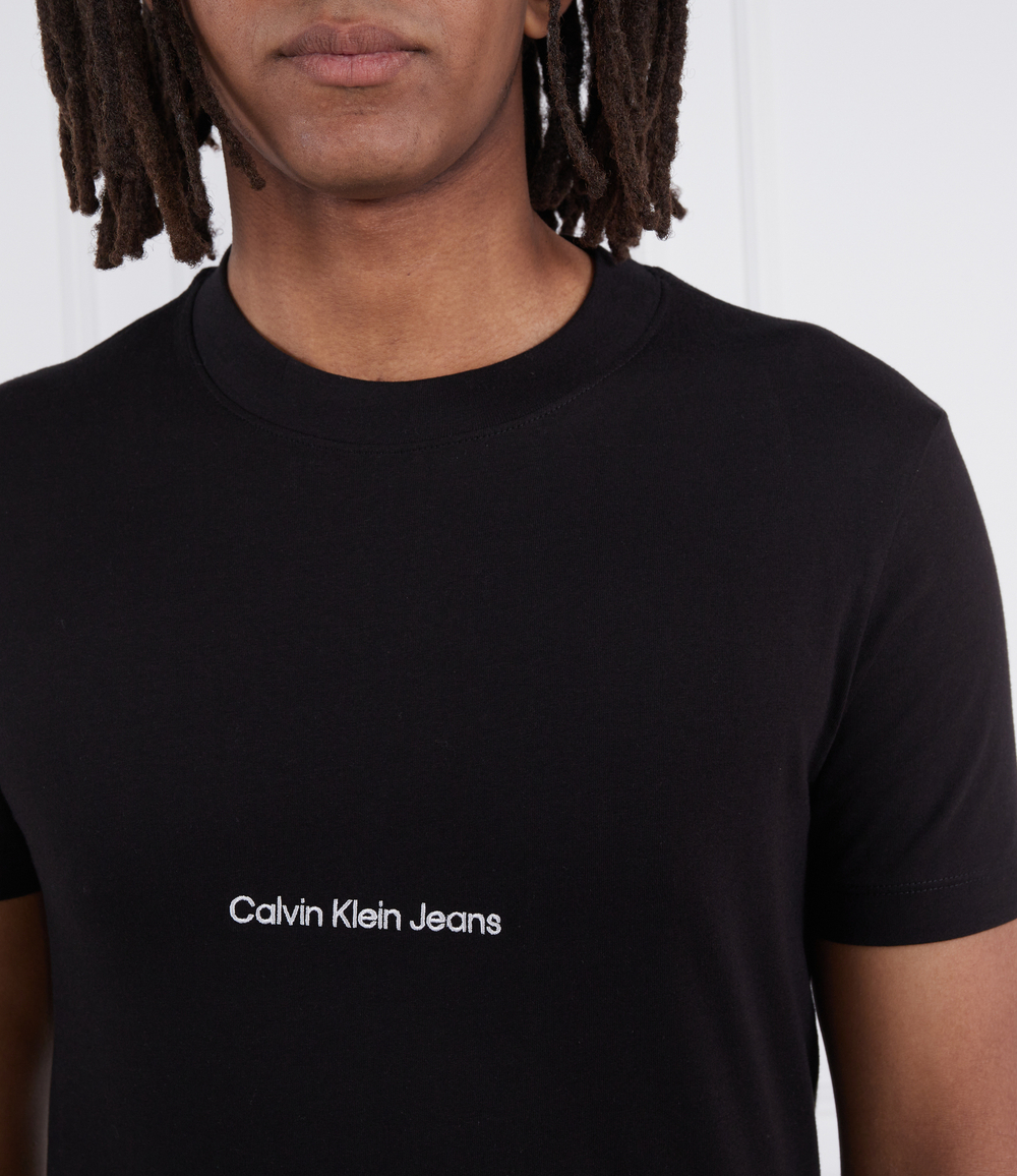 Футболка INSTITUTIONAL CALVIN KLEIN JEANS - черный(J30J322848)