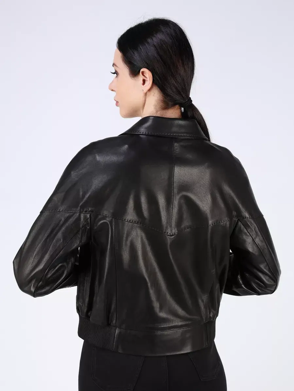 Кожаная куртка демисезонная Турция