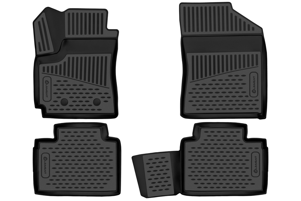 Коврики в салон для FAW Besturn X40 (I) 2016-, Внедорожник 5 дв., 4 шт. (полиуретан) ELEMENT3D02076210K