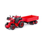 91345/Трактор BELARUS с бортовым прицепом, 370х100х110/5