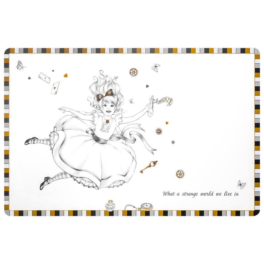 НАБОР ПОДСТАНОВОЧНЫХ САЛФЕТОК "WONDERLAND" ИЗ 4 ШТ,, 45Х30 СМ