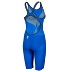 Cтартовый костюм Arena Powerskin Carbon AIR² Open Back electric blue-dark grey-fluo yellow