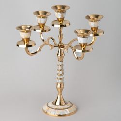 ПОДСВЕЧНИК НА 5 СВЕЧЕЙ 26X26X31СМ