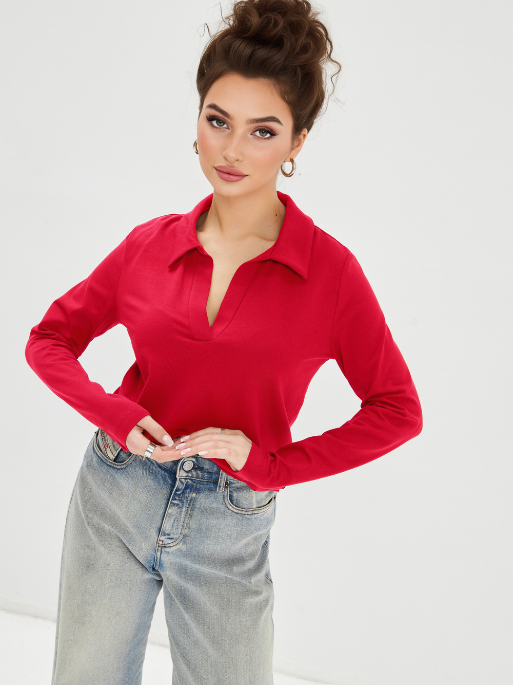 Лонгслив поло на любой случай