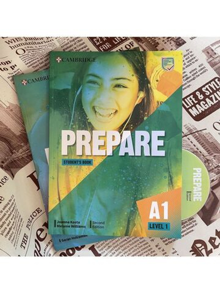 Prepare 1 (A1) SECOND EDITION Student's Book+Workbook+CD