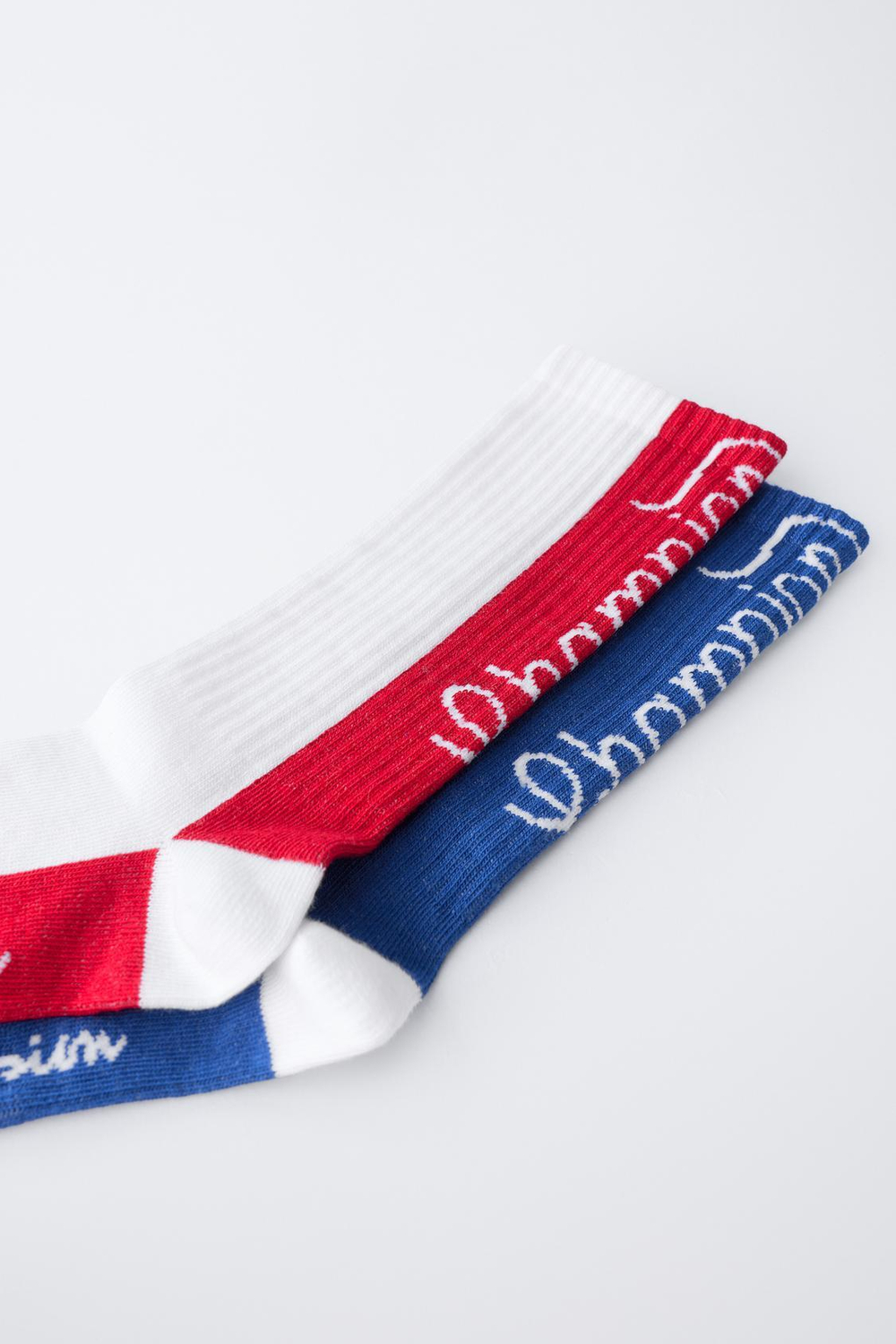 ZARA Х CHAMPION ® ВЫСОКИЕ НОСКИ, БЕЛЫЙ