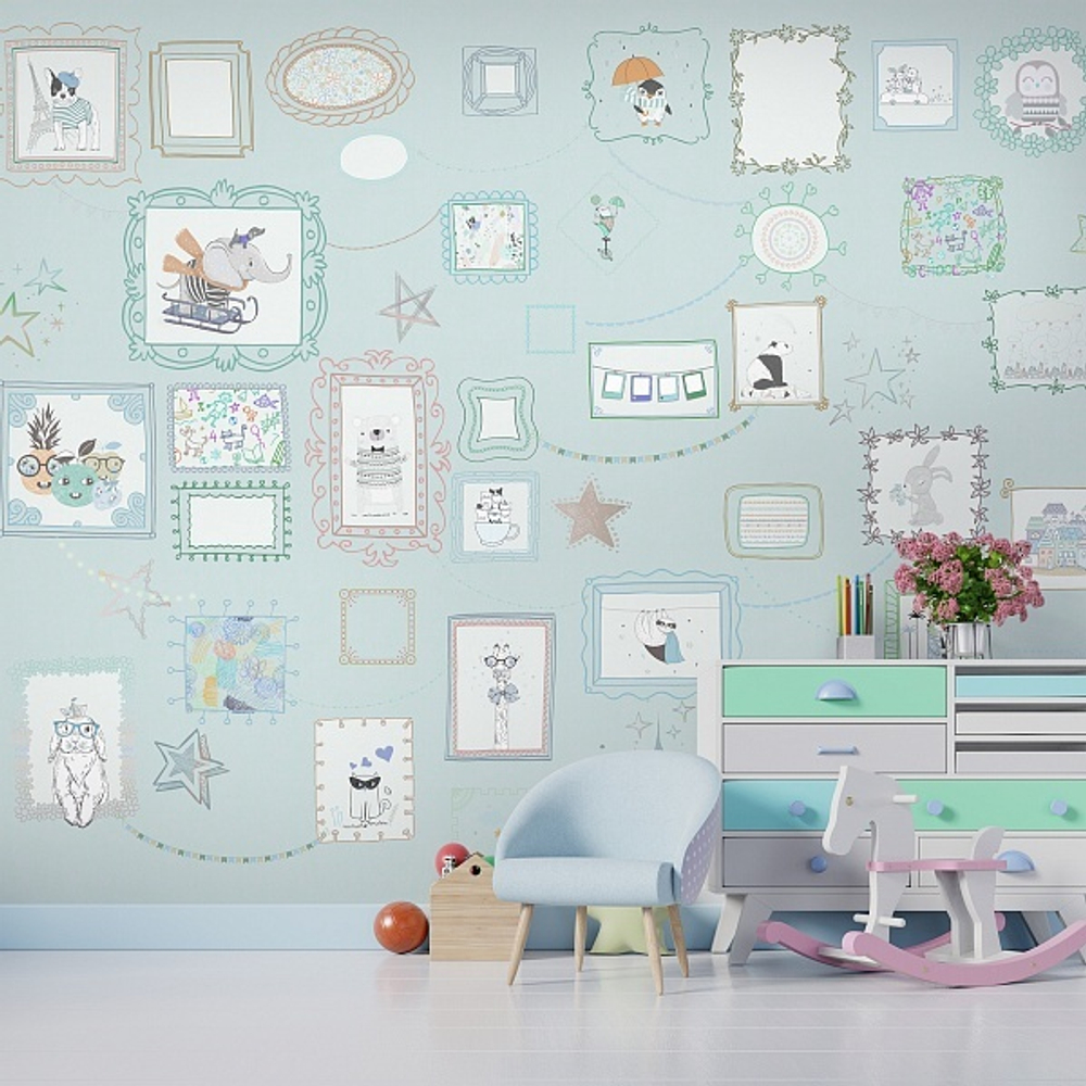 Обои и панно Affresco, коллекция  СКАЗКИ AFFRESCO