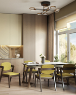 Стол обеденный Артизан раскладной 160-240*89,5 керамика