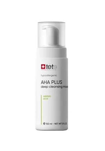 Мусс c комплексом AHA и Азелаиновой кислотой: AHA Plus Deep Cleansing Mousse