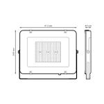 Прожектор Gauss LED Elementary 200W 16800lm 6500К 200-240V IP65 черный 691511200