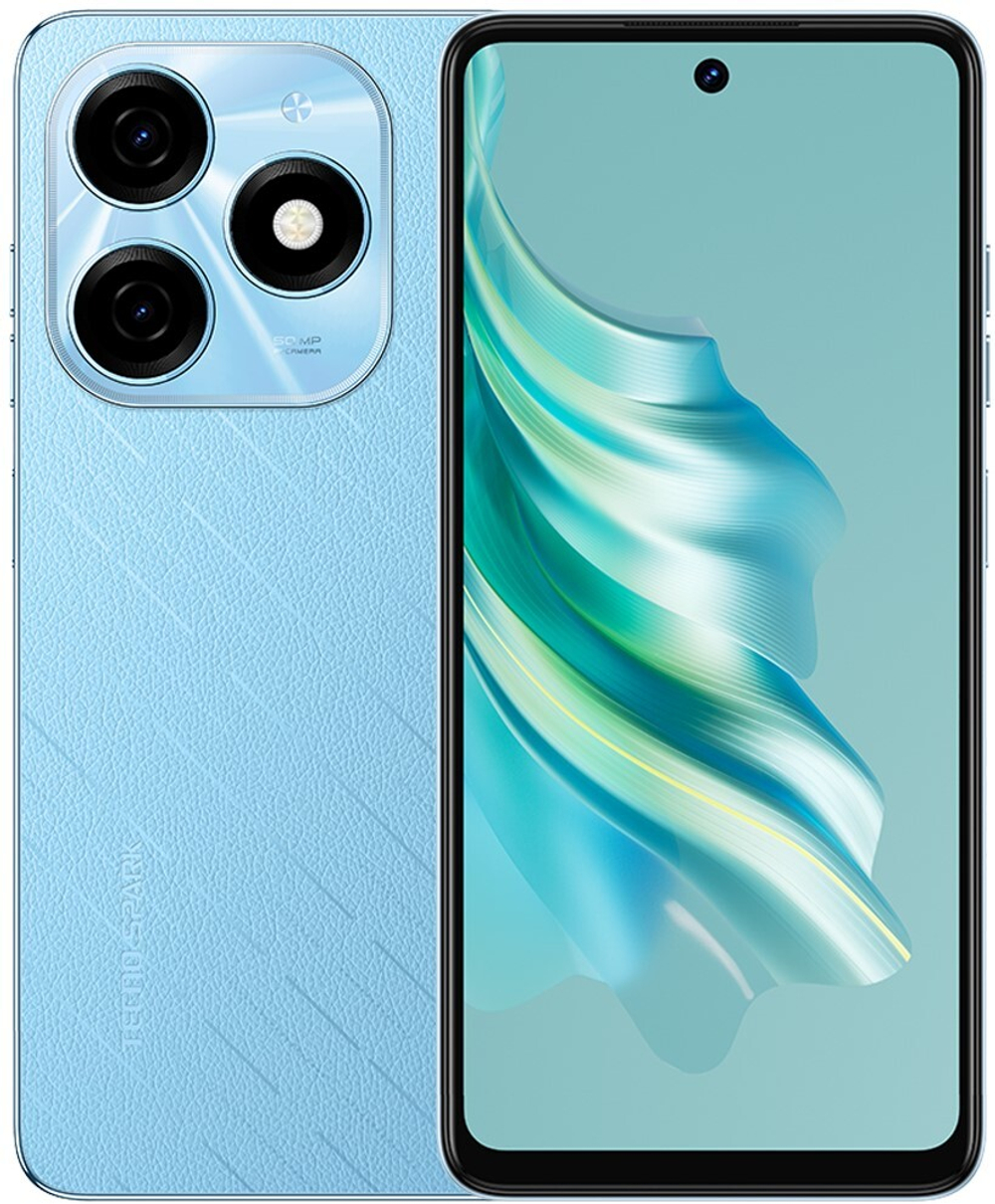 Смартфон TECNO Spark 20 (KJ5N) 8/256GB Magic Skin Blue