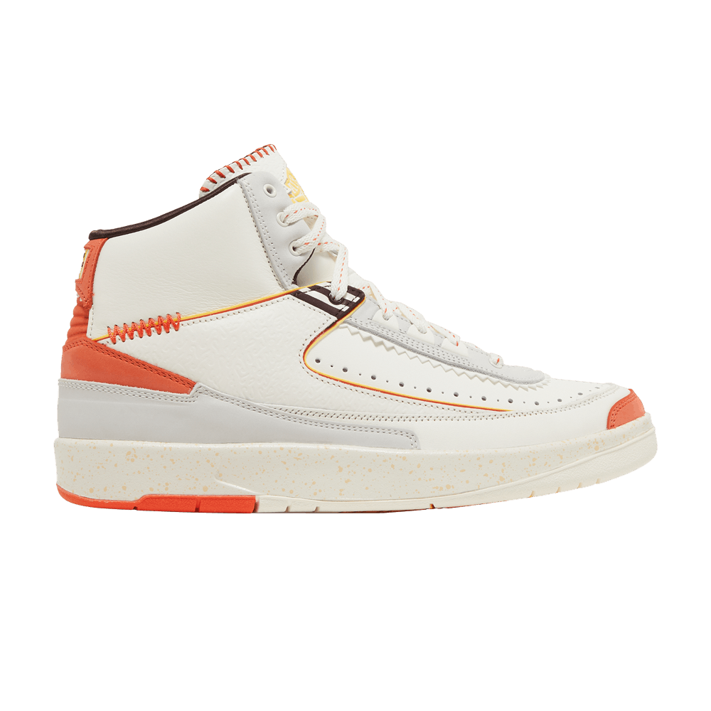 Кроссовки Maison Chteau Rouge X Jordan Air Jordan 2 Retro Sp "Orange And Sail"