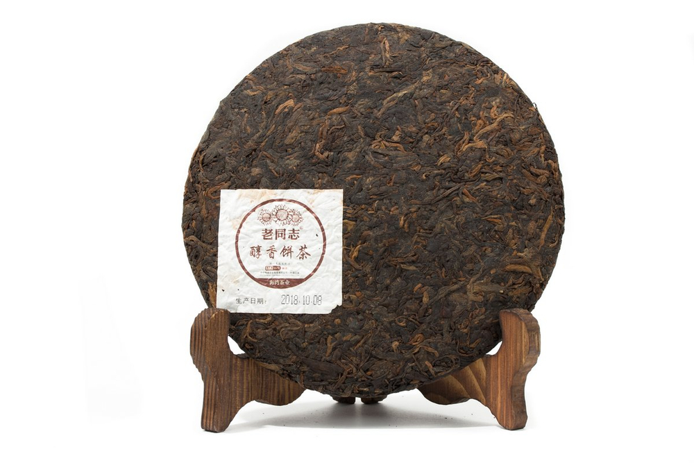 Шу пуэр Хайвань «Чунь Сян Бин Ча», 2018 г., 357 гр.