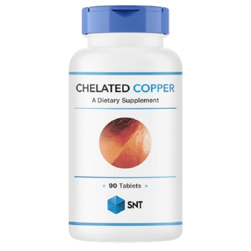 SNT Chelated Copper 2.5 mg 90 tablets , Медь Хелат