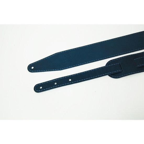 FL66001L11 Leather 11 Ремень для гитары, кожаный, синий, Fidel